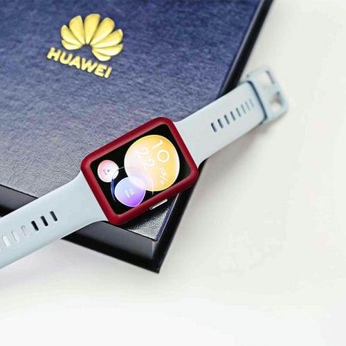 Huawei_Watch Fit 2_Matte_Warm_Red_4